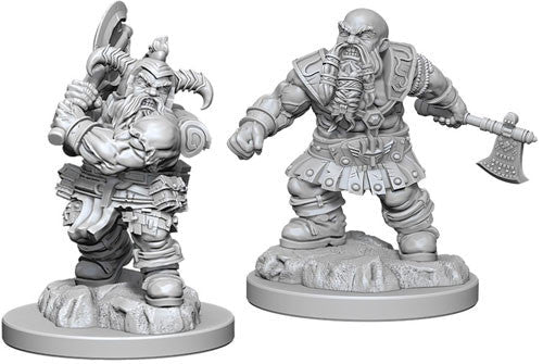 WizKids: Nolzur's Marvelous Miniatures Wave #6 - Dwarf Barbarian Male | Nerdhalla Games