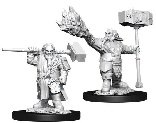 WizKids: Nolzur's Marvelous Miniatures Wave #11 - Dwarf Cleric Male | Nerdhalla Games