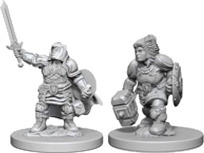 WizKids: Nolzur's Marvelous Miniatures Wave #3 - Dwarf Paladin Female | Nerdhalla Games