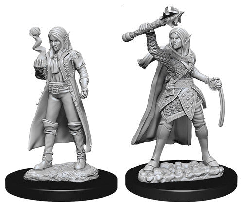 WizKids: Nolzur's Marvelous Miniatures Wave #10 - Elf Cleric Female | Nerdhalla Games