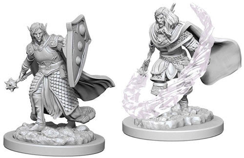 WizKids: Nolzur's Marvelous Miniatures Wave #5 - Elf Cleric Male | Nerdhalla Games