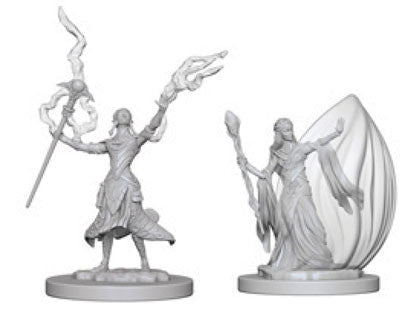 WizKids: Nolzur's Marvelous Miniatures Wave #3 - Elf Wizard Female | Nerdhalla Games