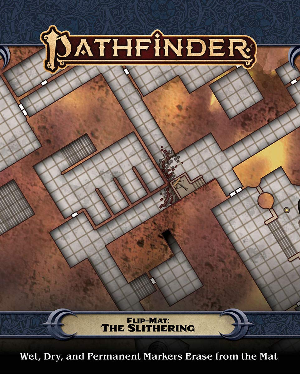 Pathfinder Guides & Accessories - Flip Mat: The Slithering | Nerdhalla Games