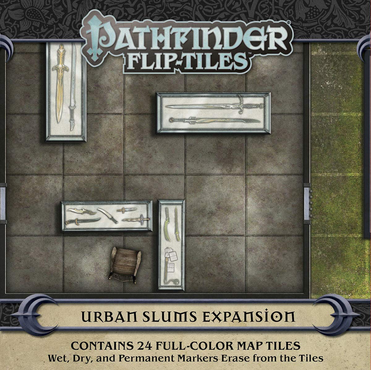 Pathfinder Guides & Accessories - Flip Tiles:  Urban Slums Expansion | Nerdhalla Games