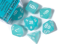 Chessex - Polyhedral 7 Sided Dice Set - Frosted | Nerdhalla Games