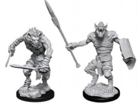 WizKids: Nolzur's Marvelous Miniatures Wave #12 - Gnoll & Gnoll Flesh Gnawer | Nerdhalla Games