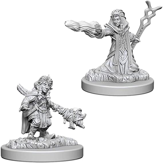 WizKids: Deep Cuts Miniatures Wave #5 - Gnome Sorcerer Female | Nerdhalla Games