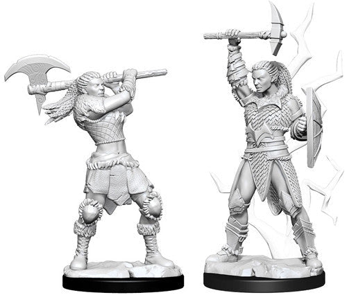 WizKids: Nolzur's Marvelous Miniatures Wave #10 - Goliath Barbarian Female | Nerdhalla Games