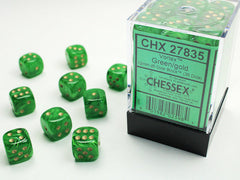 Chessex Dice - 12mm d6 Dice Block (36 Dice) | Nerdhalla Games