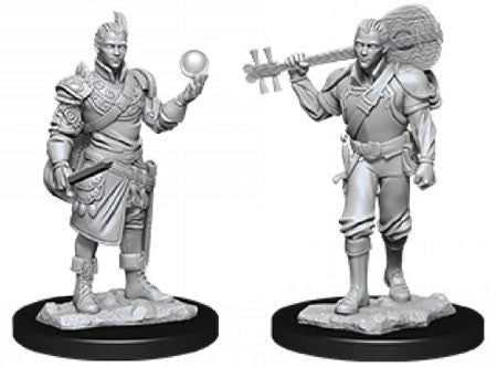 WizKids: Nolzur's Marvelous Miniatures Wave #12 - Half-Elf Bard Male | Nerdhalla Games