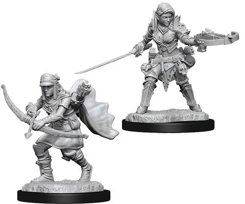 WizKids: Nolzur's Marvelous Miniatures Wave #7 - Half-Elf Ranger Female | Nerdhalla Games