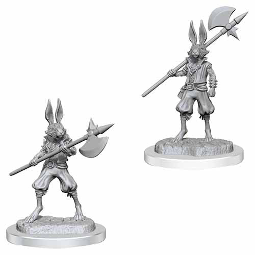 Wizkids:  Nolzur's Marvelous Miniatures Wave #18 - Harengon Brigands | Nerdhalla Games