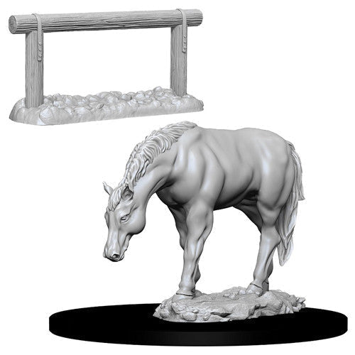 WizKids: Deep Cuts Miniatures Wave #10 - Horse & Htich | Nerdhalla Games