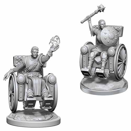 Wizkids:  Nolzur's Marvelous Miniatures Wave #18 - Human Cleric | Nerdhalla Games