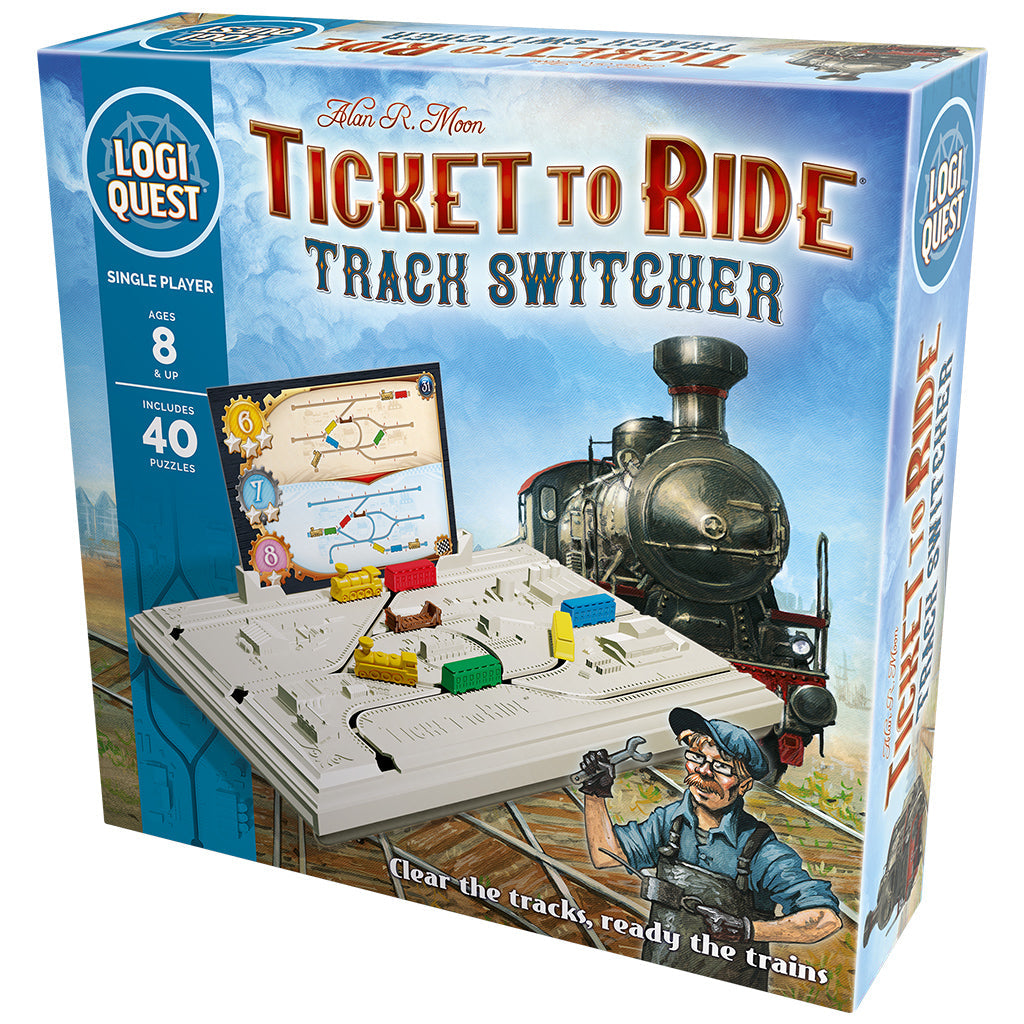 Ticket to Ride:  Track Switcher (Logic Puzzle) | Nerdhalla Games