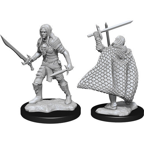 WizKids: Deep Cuts Miniatures Wave #13 - Elf Fighter Male | Nerdhalla Games