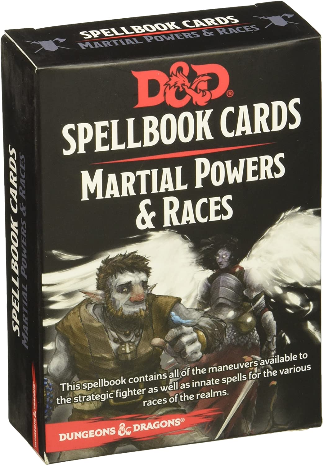 Dungeons & Dragons Spellbook Cards:  Martial Powers & Races | Nerdhalla Games