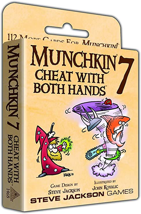 Munchkin:  Cheat with Both Hands | Nerdhalla Games