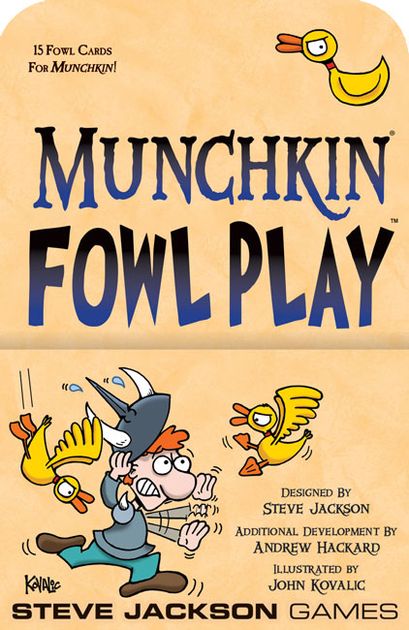 Munchkin:  Fowl Play | Nerdhalla Games