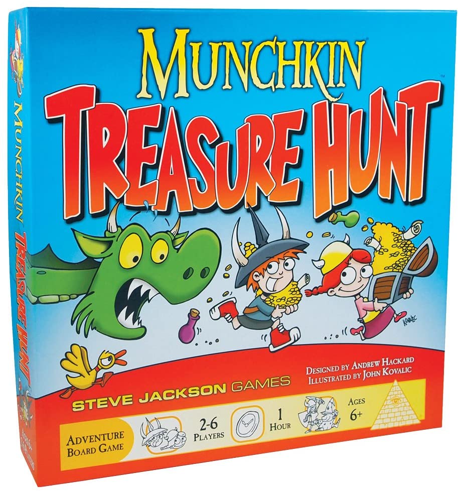 Munchkin:  Treasure Hunt | Nerdhalla Games