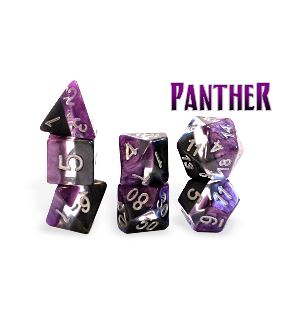 Gate Keeper Games Dice:  Panther (Supernova) | Nerdhalla Games