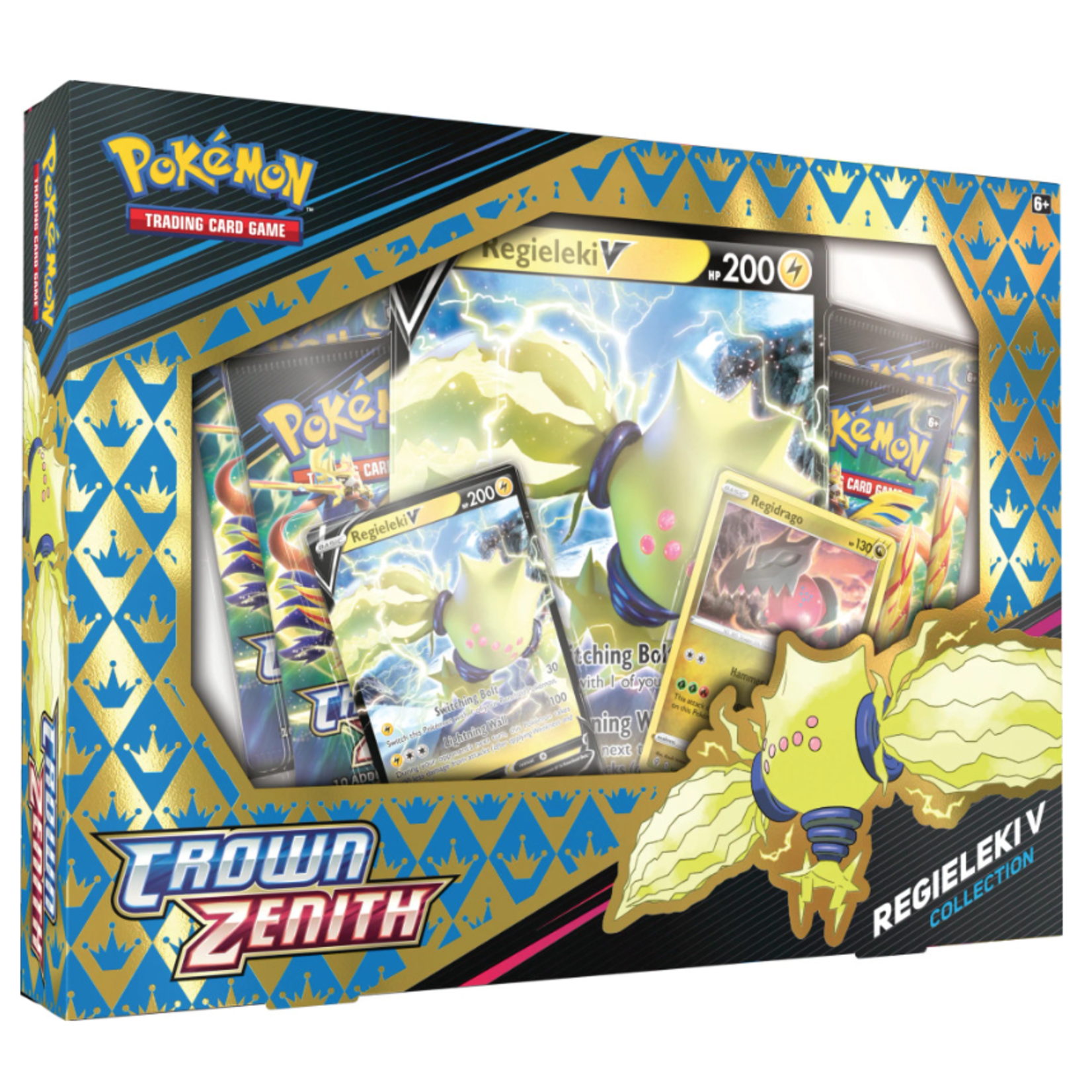 Pokemon: Crown Zenith Regieleki V/Regidrago V Collection | Nerdhalla Games