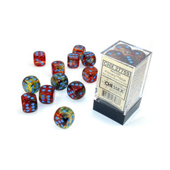 Chessex Dice - 16mm d6 Dice Block (12 Dice) | Nerdhalla Games