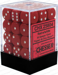 Chessex Dice - 12mm d6 Dice Block (36 Dice) | Nerdhalla Games