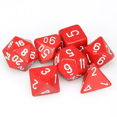 Chessex - Polyhedral 7 Sided Dice Set - Opaque | Nerdhalla Games