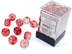 Chessex Dice - 12mm d6 Dice Block (36 Dice) | Nerdhalla Games