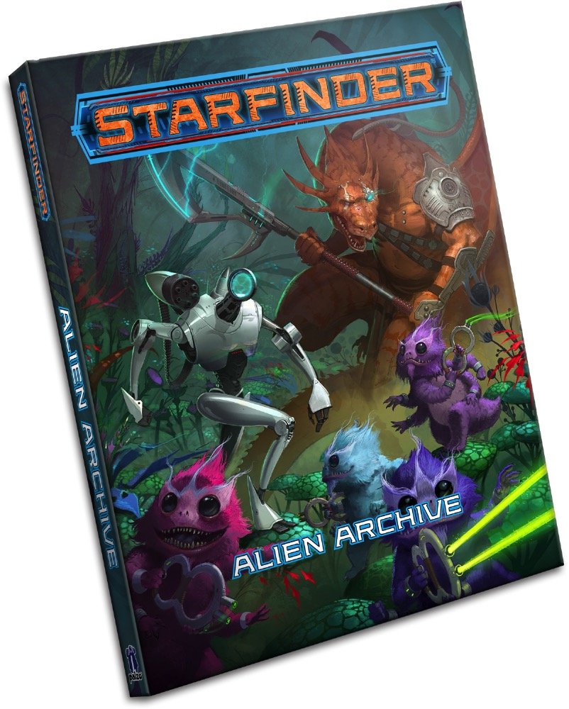 Starfinder Books:  Alien Archive | Nerdhalla Games