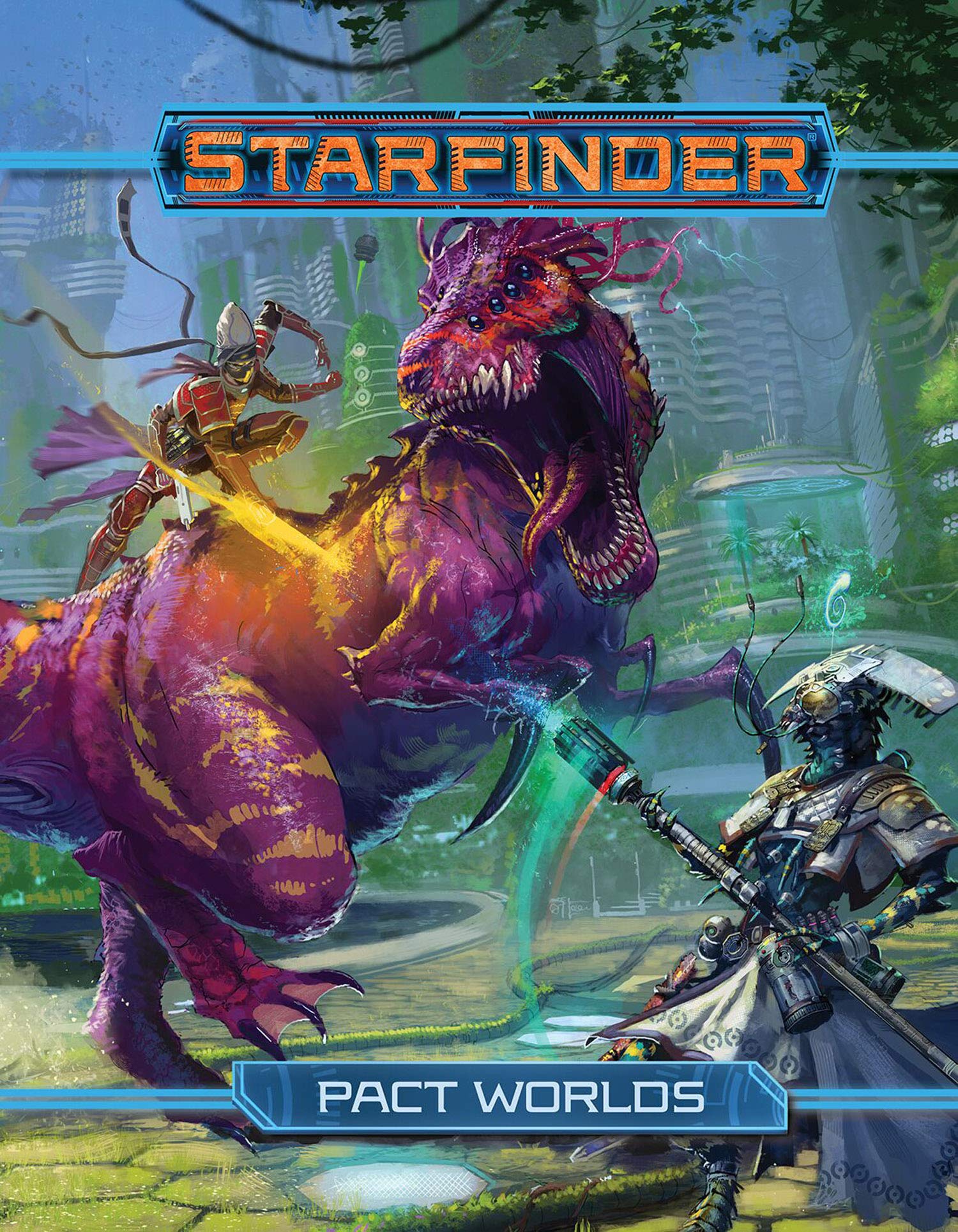 Starfinder Books:  Pact Worlds | Nerdhalla Games