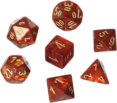 Chessex - Polyhedral 7 Sided Dice Set - Scarab | Nerdhalla Games