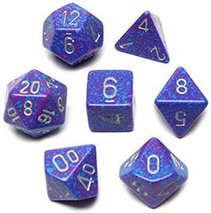 Chessex - Polyhedral 7 Sided Dice Set - Speckled | Nerdhalla Games