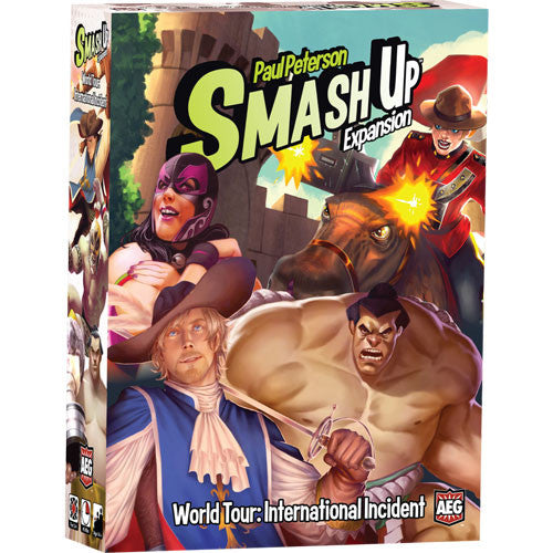 Smash Up:  World Tour - International Incident | Nerdhalla Games