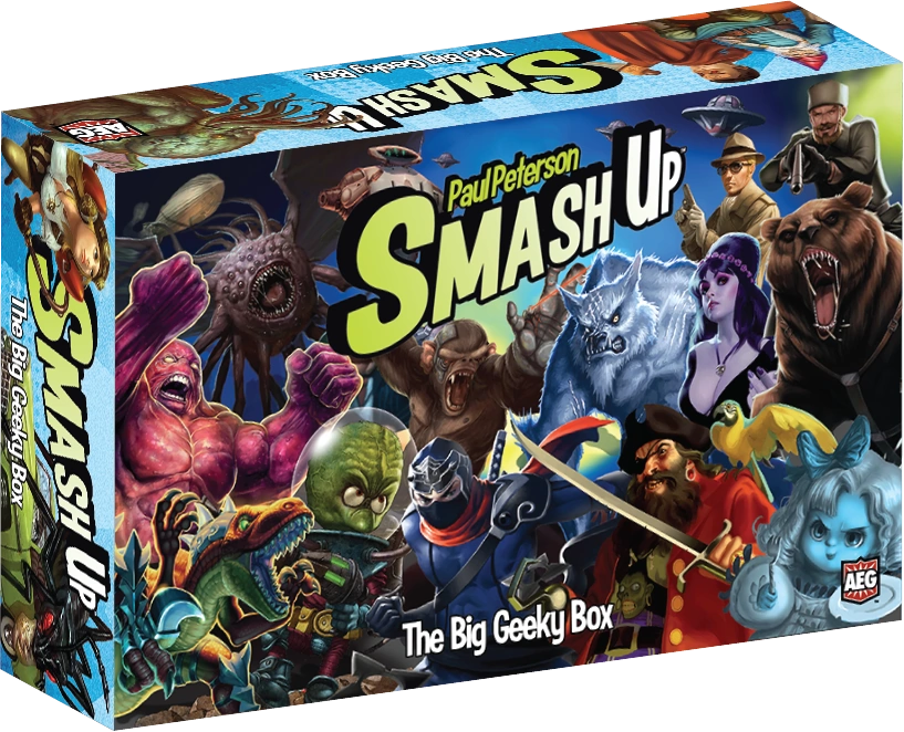 Smash Up:  The Big Geeky Box | Nerdhalla Games