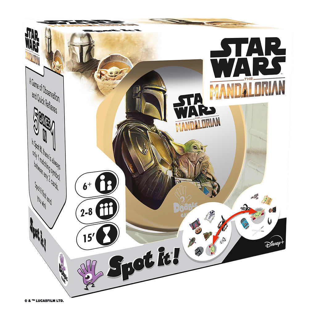 Spot It!:  Star Wars The Mandalorian | Nerdhalla Games