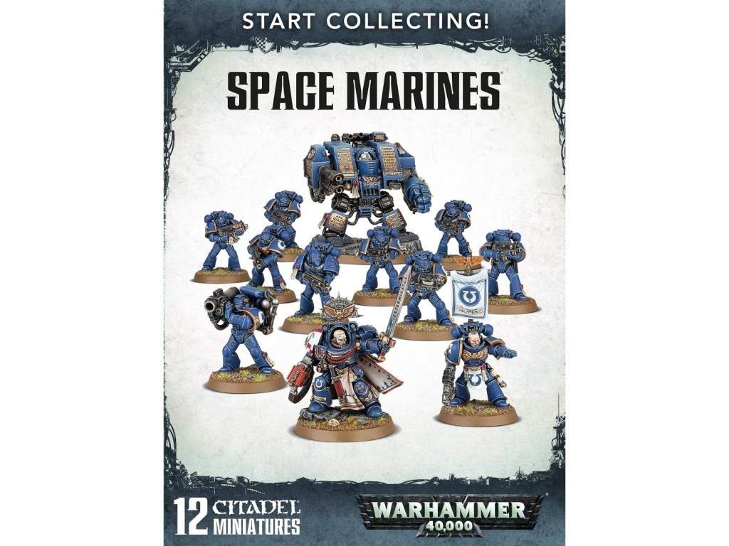 Warhammer 40K Miniatures - Space Marines | Nerdhalla Games