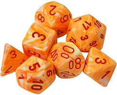 Chessex - Polyhedral 7 Sided Dice Set - Festive | Nerdhalla Games