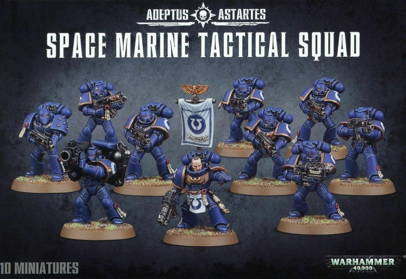 Warhammer 40K Miniatures - Space Marines | Nerdhalla Games