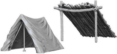 WizKids: Deep Cuts Miniatures Wave #10 - Tent & Lean-To | Nerdhalla Games