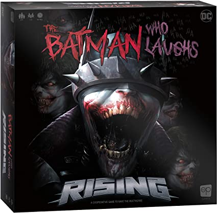 The Batman Who Laughs Rising Board Game | Nerdhalla Games