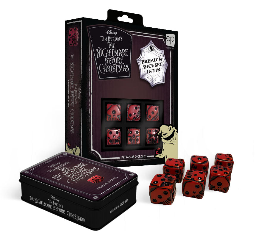 Disney Tim Burton's The Nightmare Before Christmas Dice Set | Nerdhalla Games