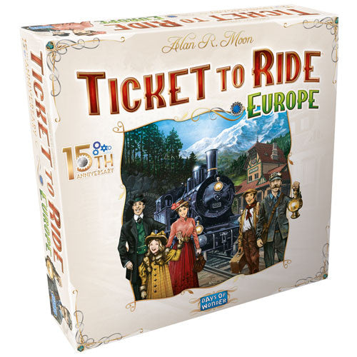 Ticket to Ride:  Europe 15th Anniversary | Nerdhalla Games