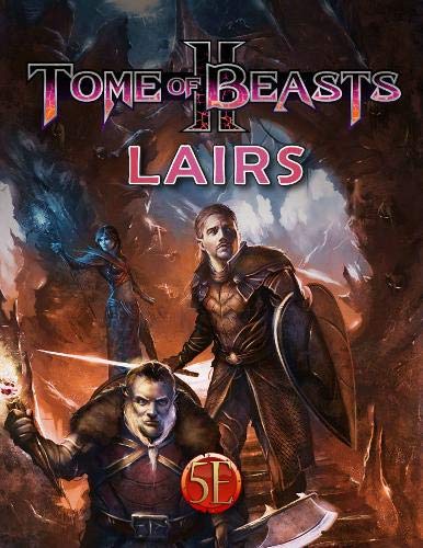 Tome of Beasts 2: Lairs book | Nerdhalla Games