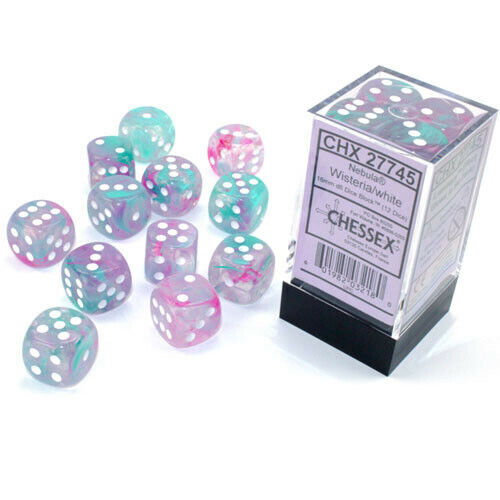 Chessex Dice - 12mm d6 Dice Block (36 Dice) | Nerdhalla Games