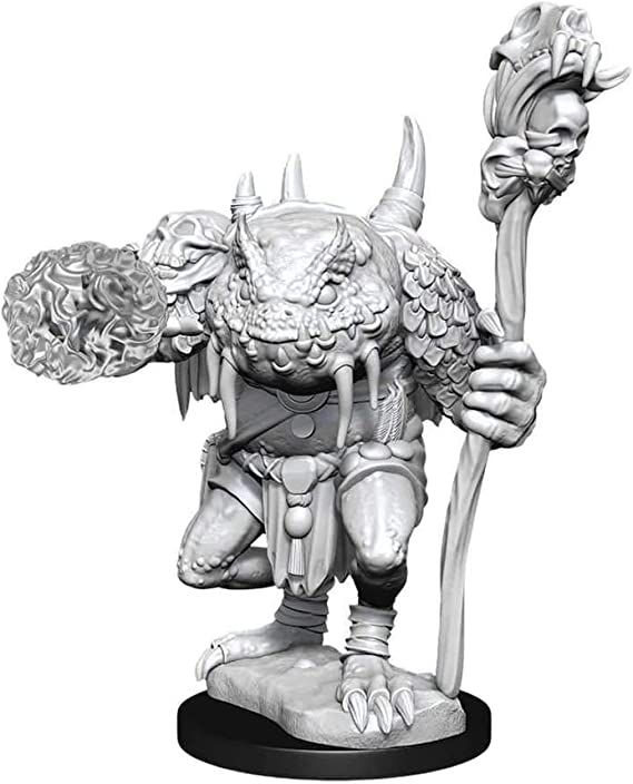 WizKids:  Nolzur's Marvelous Miniatures - Green Slaad | Nerdhalla Games