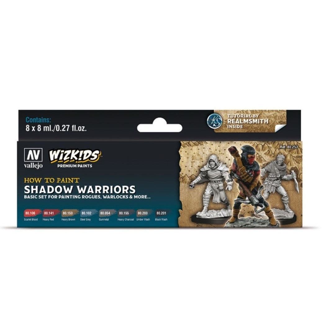 Wizkids Paint Sets (Acrylicos Vallejo) | Nerdhalla Games