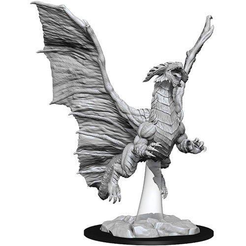 WizKids: Nolzur's Marvelous Miniatures Wave #8 - Young Copper Dragon | Nerdhalla Games