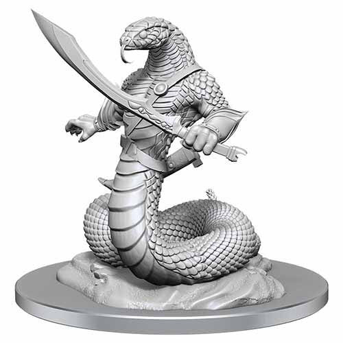 Wizkids:  Nolzur's Marvelous Miniatures Wave #18 - Yuan-ti Abomination | Nerdhalla Games